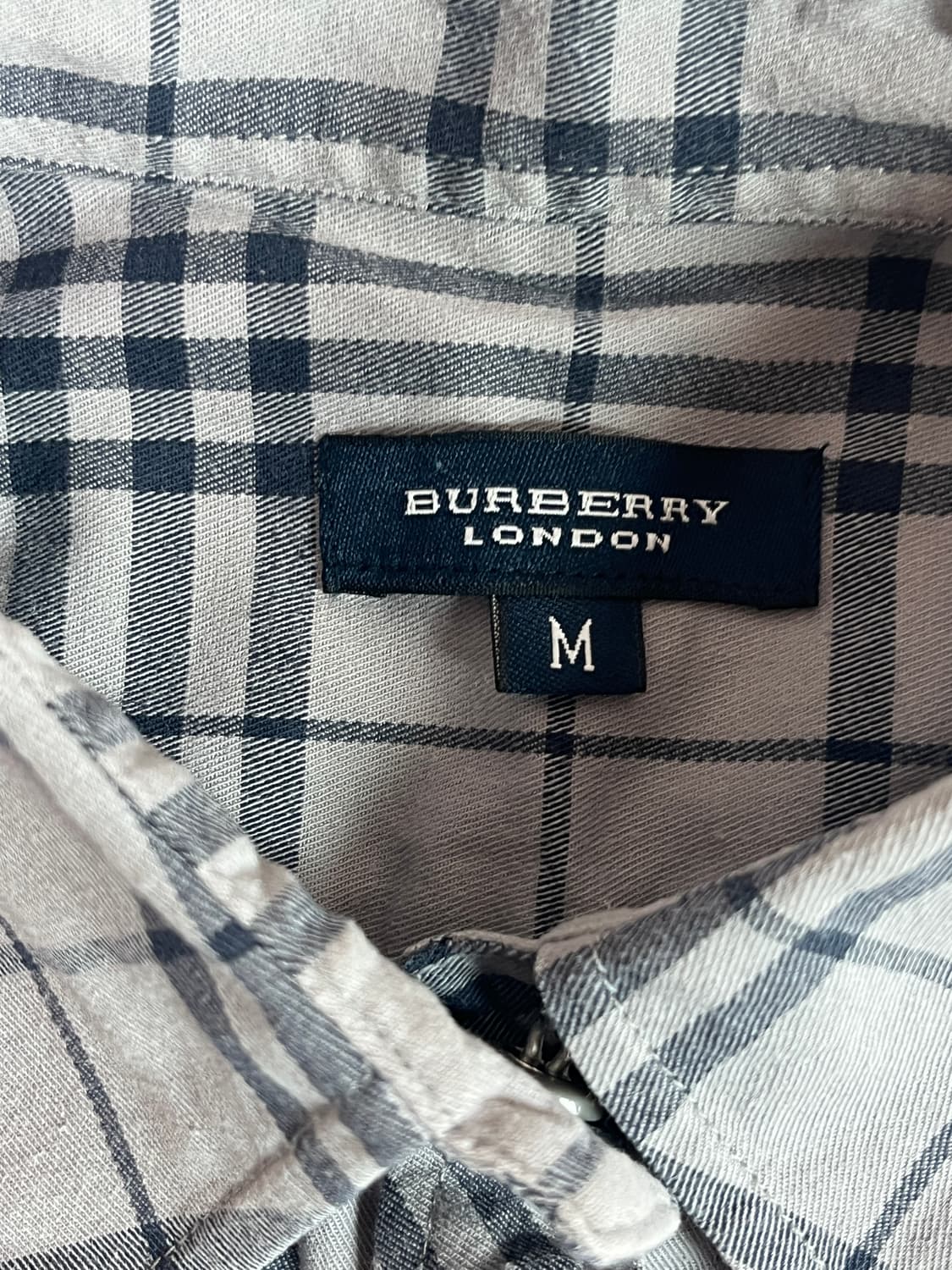 버버리 체크 슬림핏 셔츠 반팔 BURBERRY SHIRTS 상품이미지2