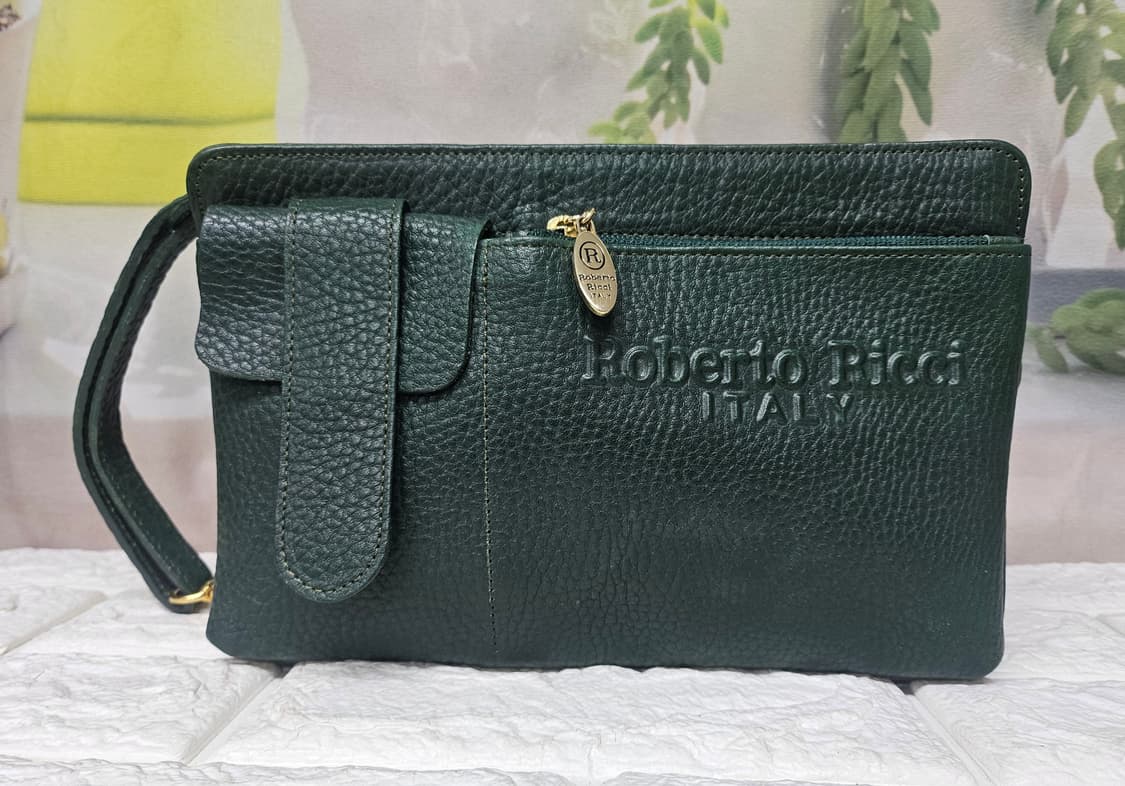 로베르토 리치 녹색 남성클러치백 맨스백 세컨백 일수가방 손가방 BF21 상품이미지1