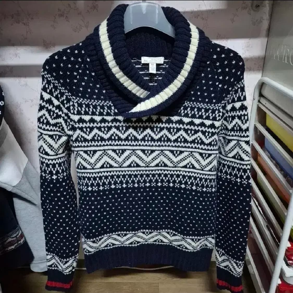 최상급 Gap 노르딕 스웨터 니트 넉넉한 s 남여공용 상품이미지1