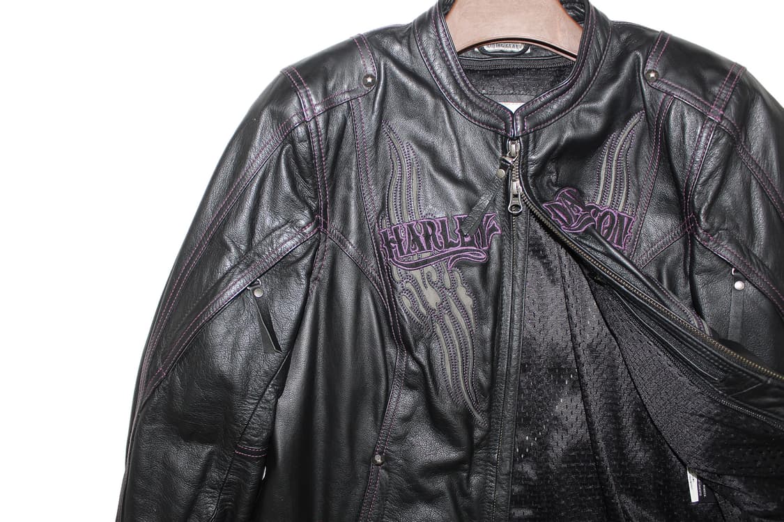 2000s HARLEY-DAVIDSON 할리데이비슨 미스티윌로우 레더자켓 상품이미지6