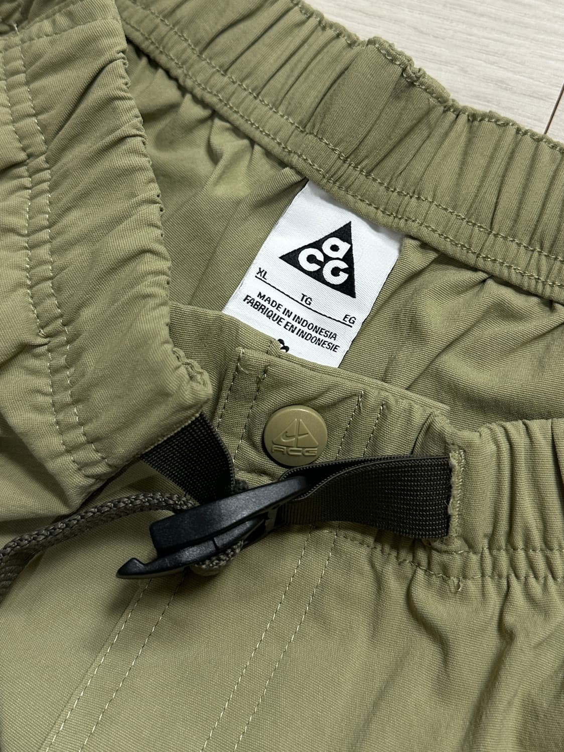 NIKE ACG 오리건 시리즈 카고 팬츠 뉴트럴 올리브 - 아시아 상품이미지4