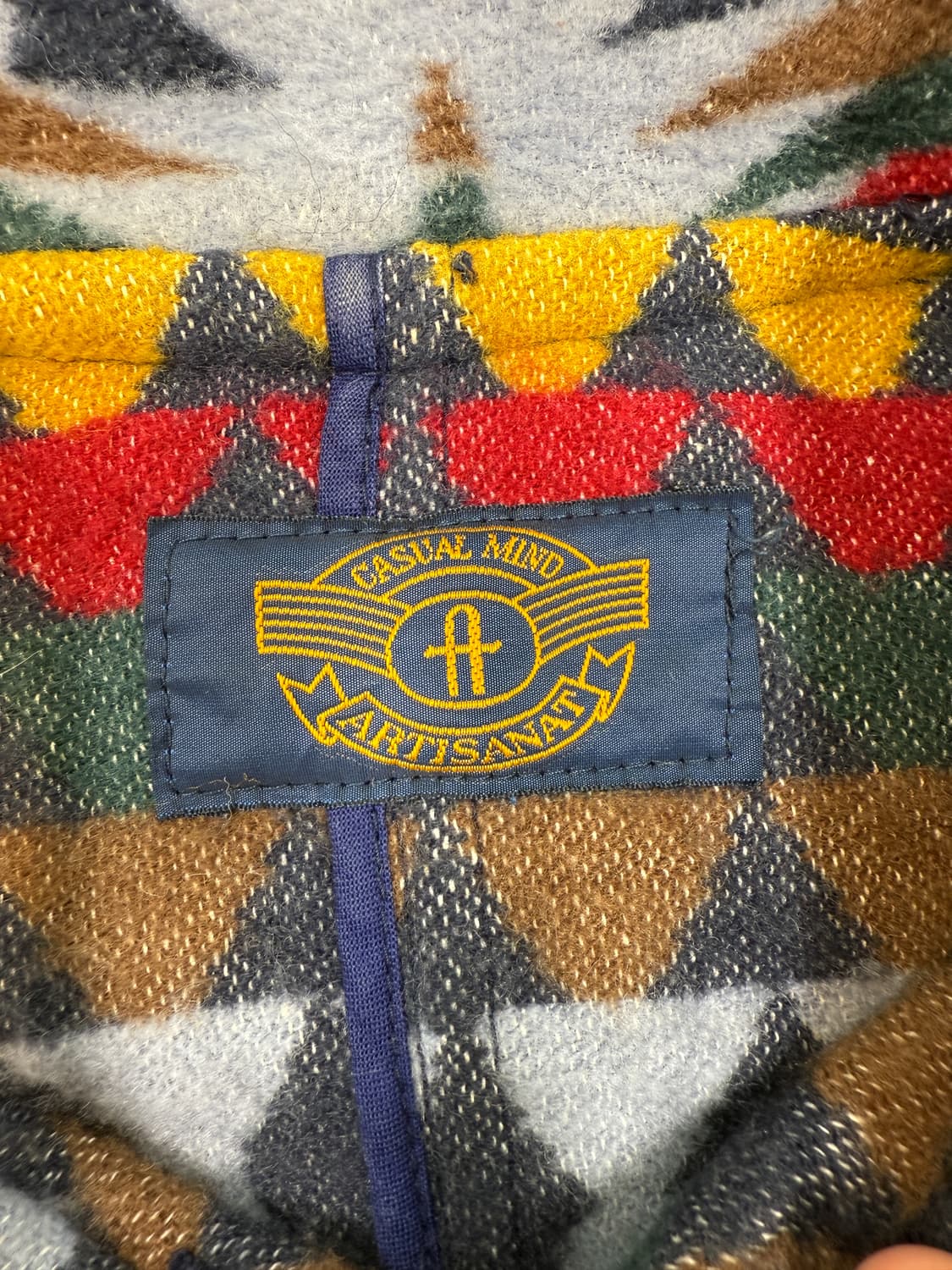 Artisanat 나바호 울 후드 자켓 상품이미지7