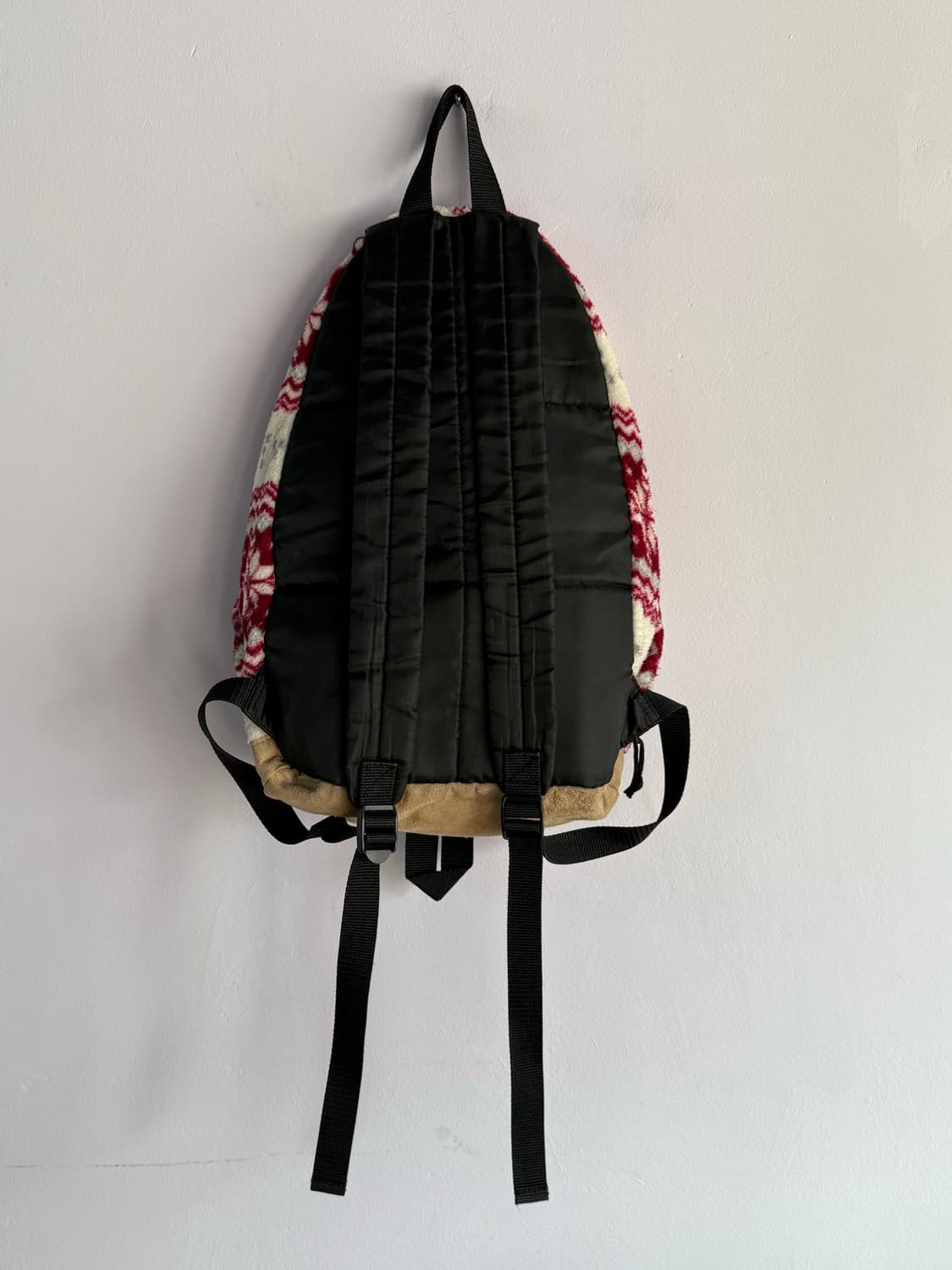 후리스 백팩 플리스백팩 눈꽃백팩 모리걸 일본빈티지 모리무드 상품이미지6