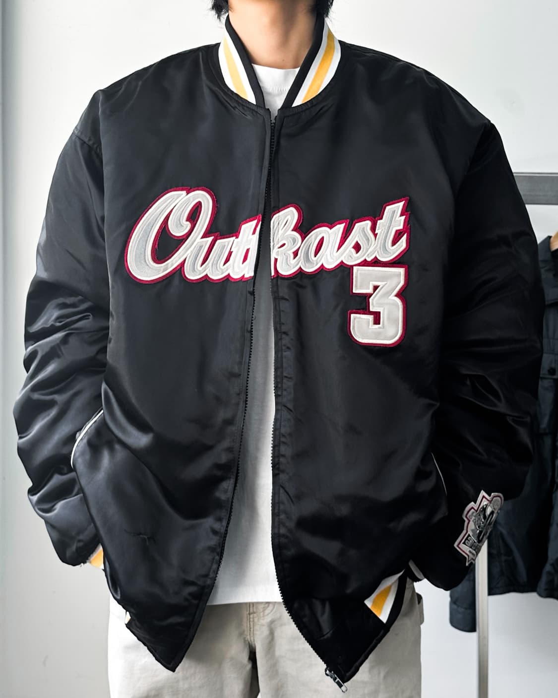 스타터 x 아웃캐스트 90‘s 올드스쿨 바시티 자켓 상품이미지2