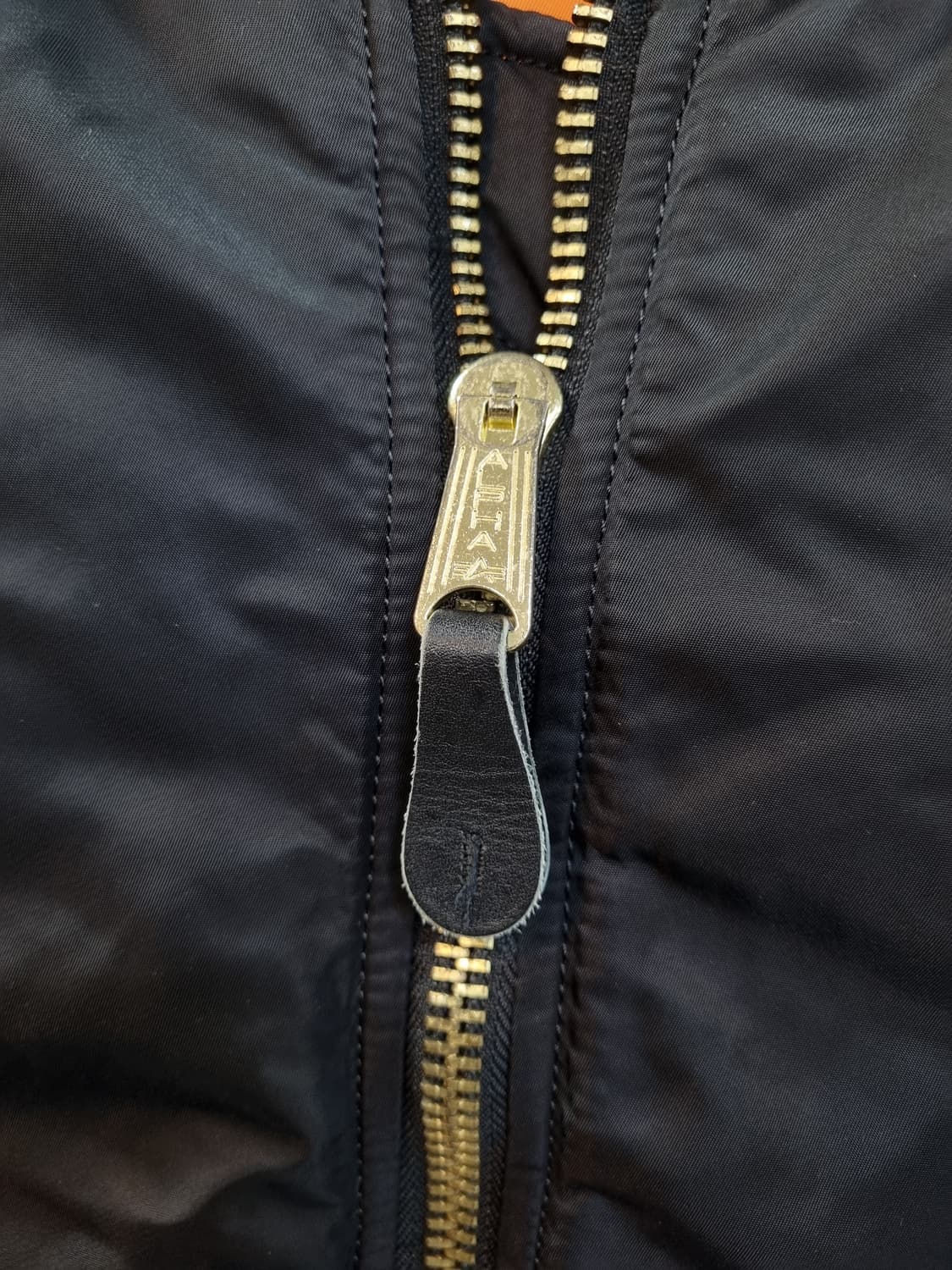 알파인더스트리 MA-1 블랙 S사이즈 상품이미지4