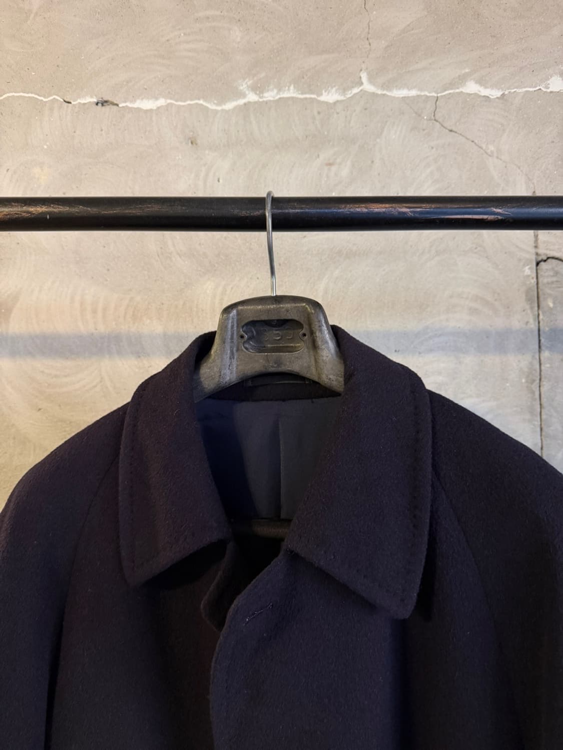 크롬비 울 모헤어 래글런 코트 100 상품이미지3