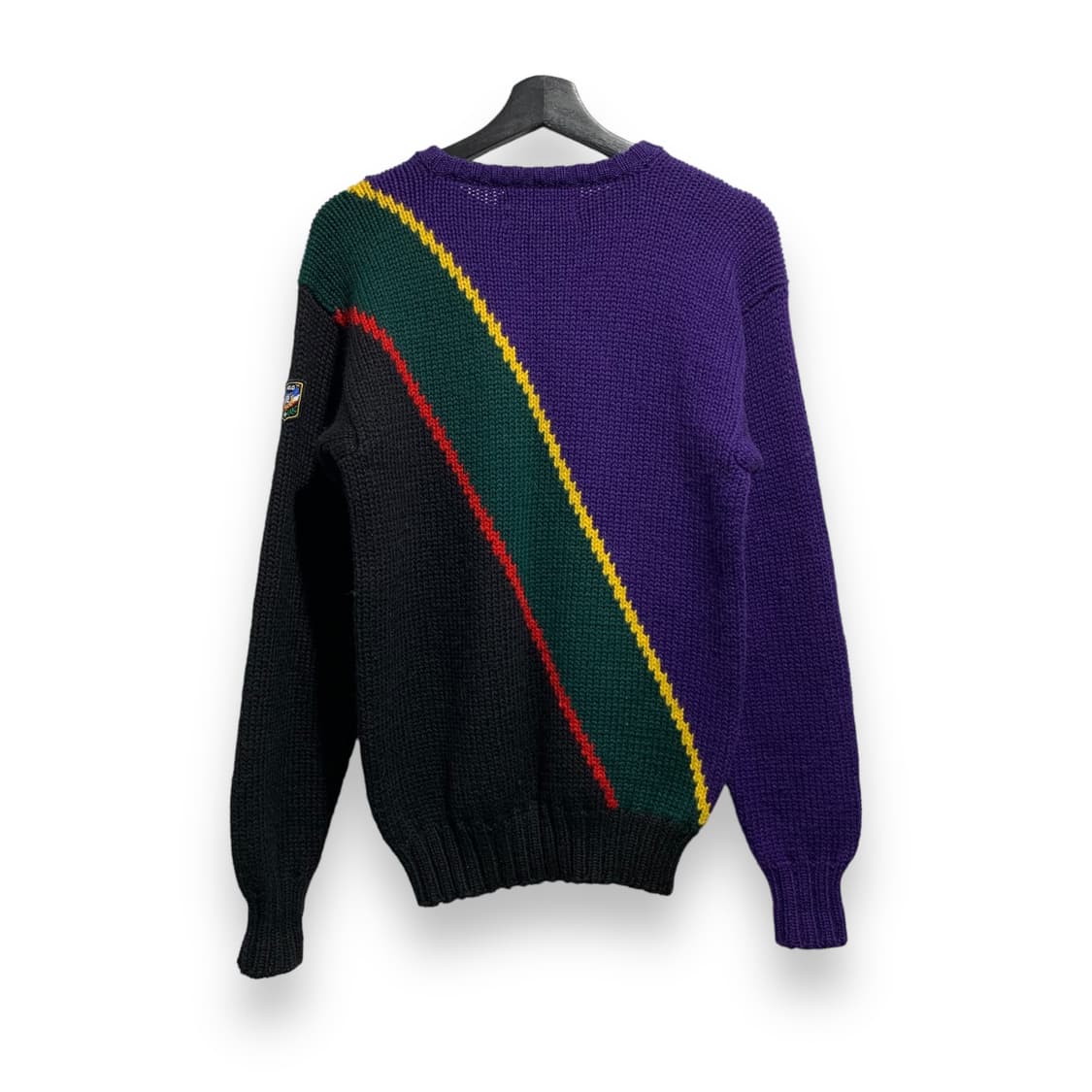 폴로 랄프로렌 90s 배색 울 니트 상품이미지2