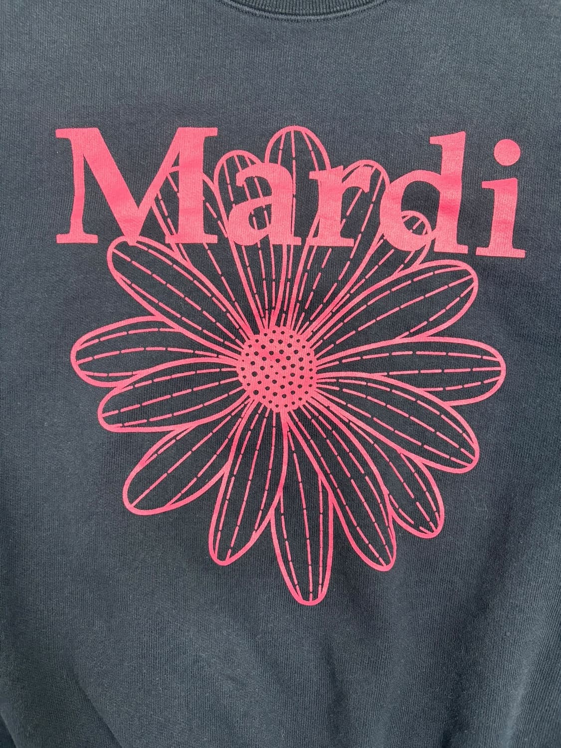 마르디 메크르디 맨투맨 네이비 상품이미지3