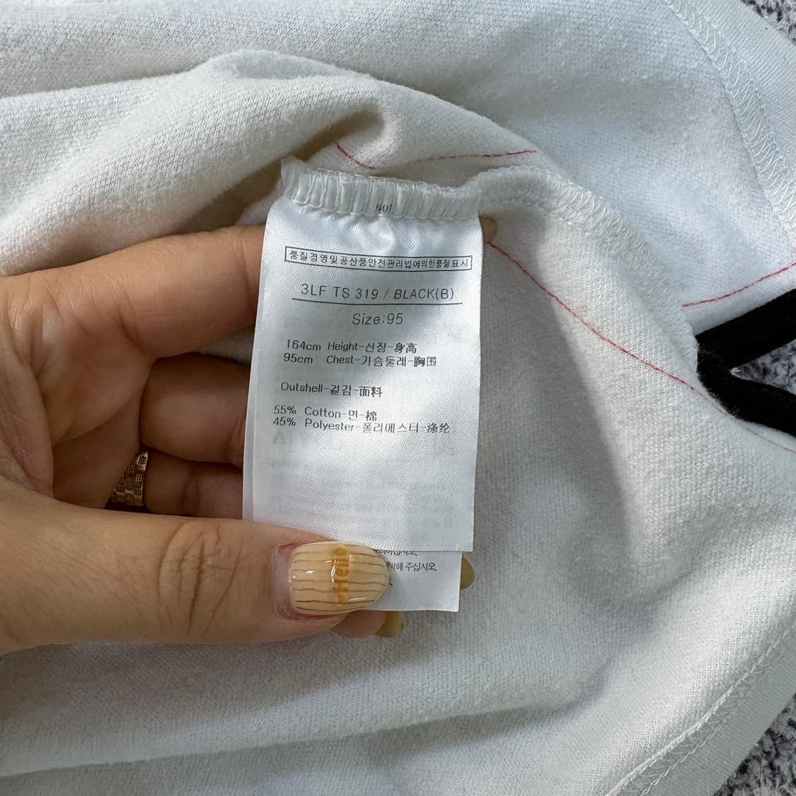 95 루이까스텔 골프 하프 집업 긴팔티 0428J 상품이미지5