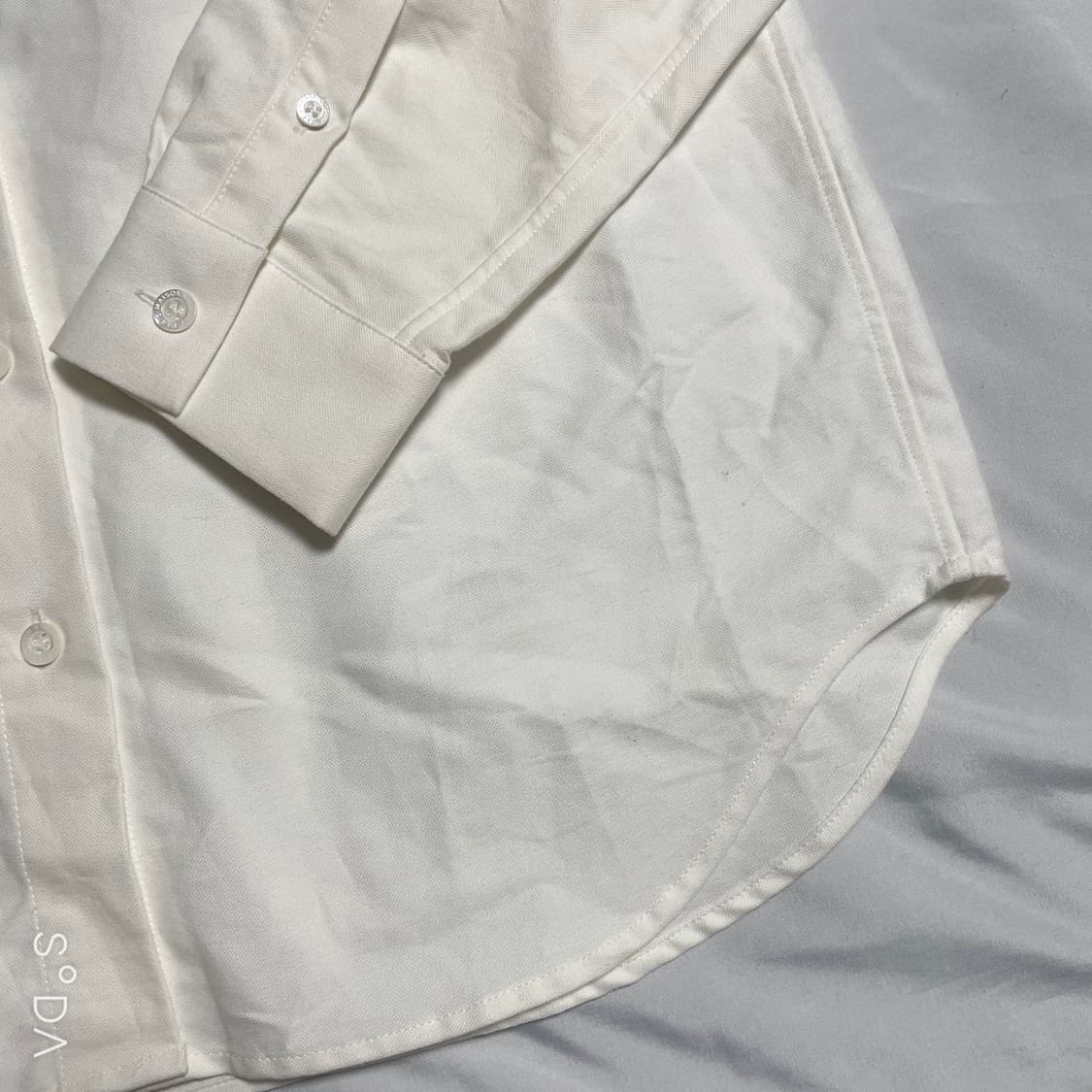 메종키츠네 화이트 셔츠 폭스 로고 상품이미지4