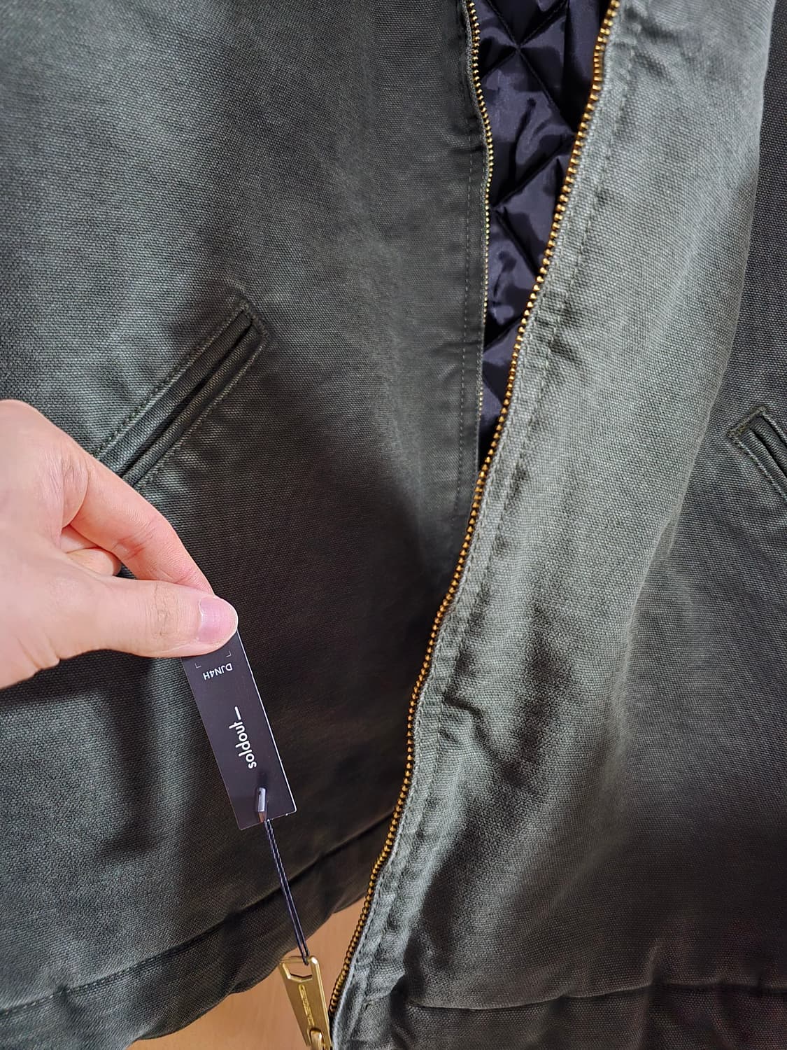 칼하트 디트로이트 OG 올리브 XL 상품이미지3