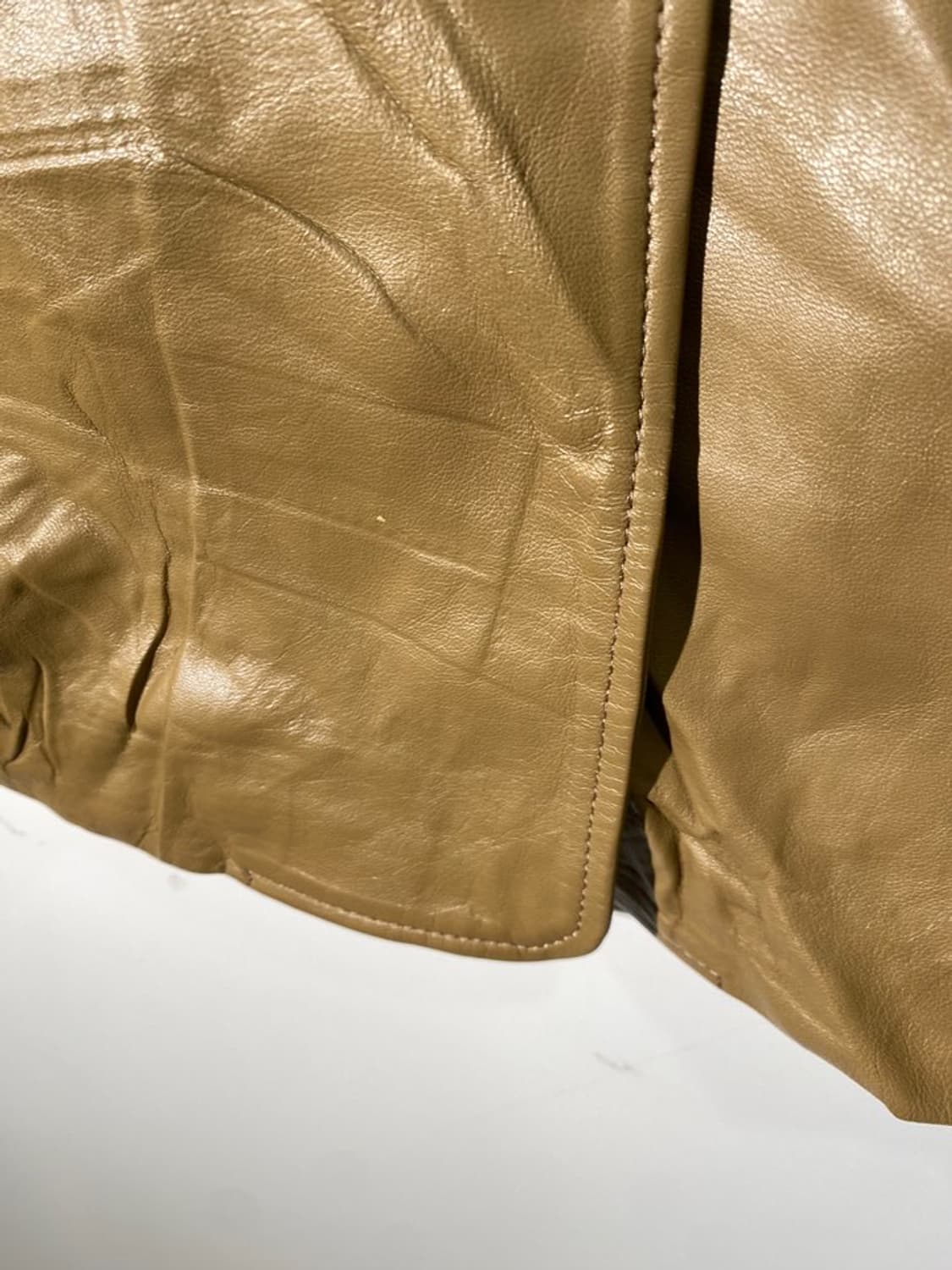 mia coma 리얼 레더 롱 자켓 상품이미지5