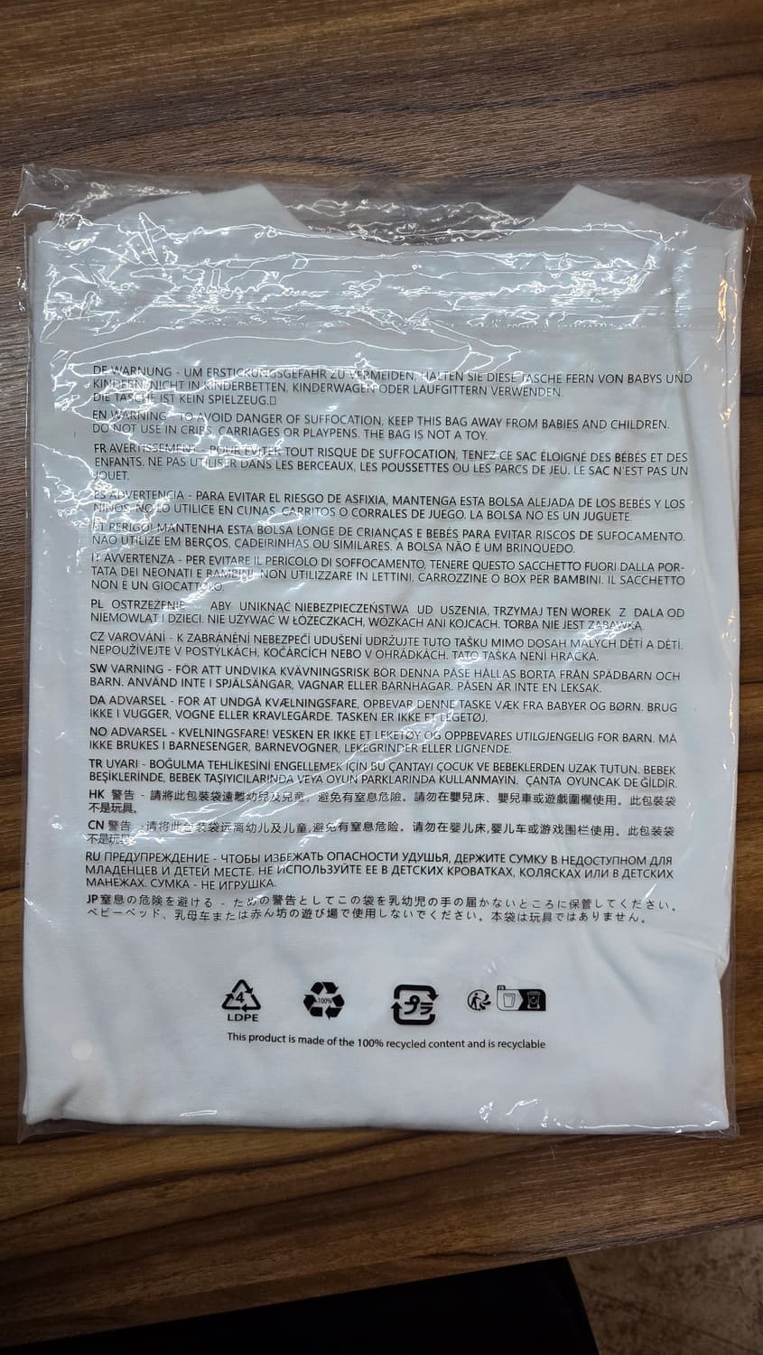 아크테릭스 빅로고 반팔티셔츠 화이트 L(새상품) 상품이미지2