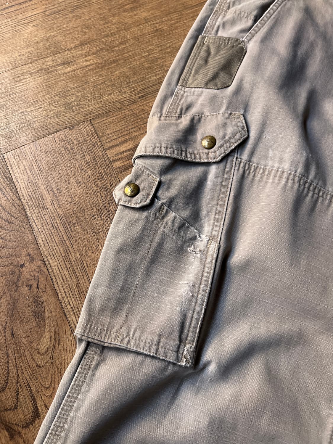 [34]칼하트 USA 데저트 탄 립스탑 카고 워크팬츠 상품이미지6