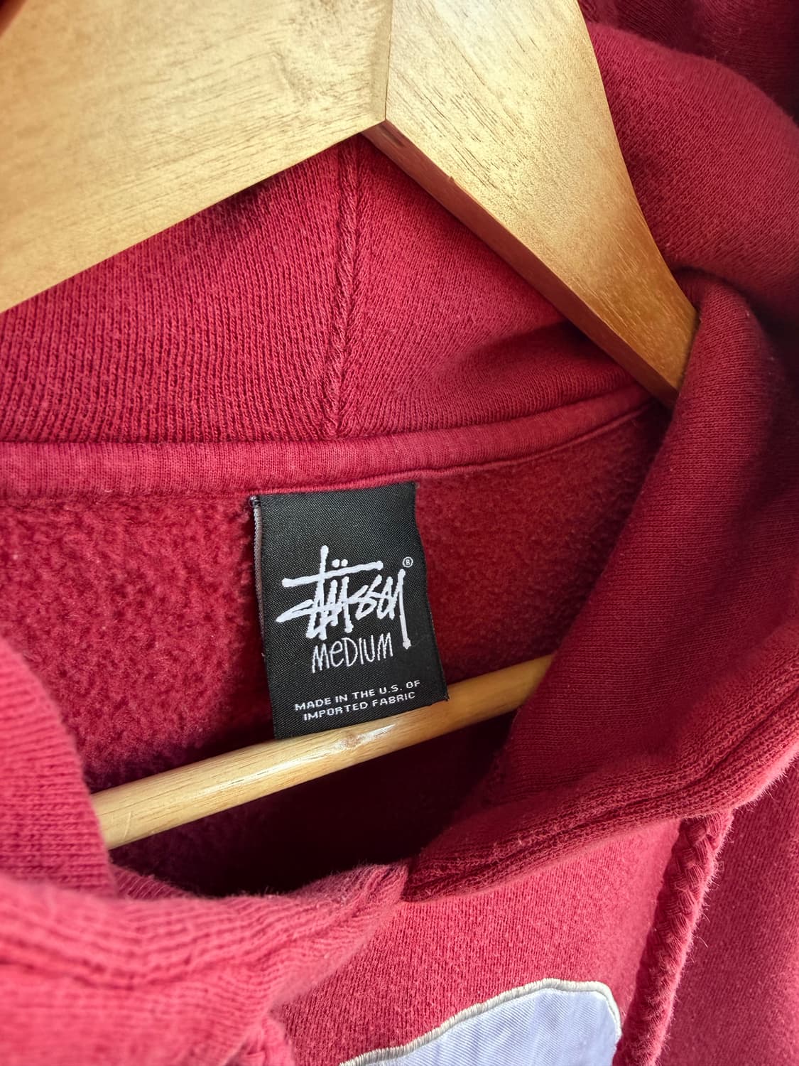 L/ 스투시 00s 아카이브 SS링크 기모 후드티 상품이미지5