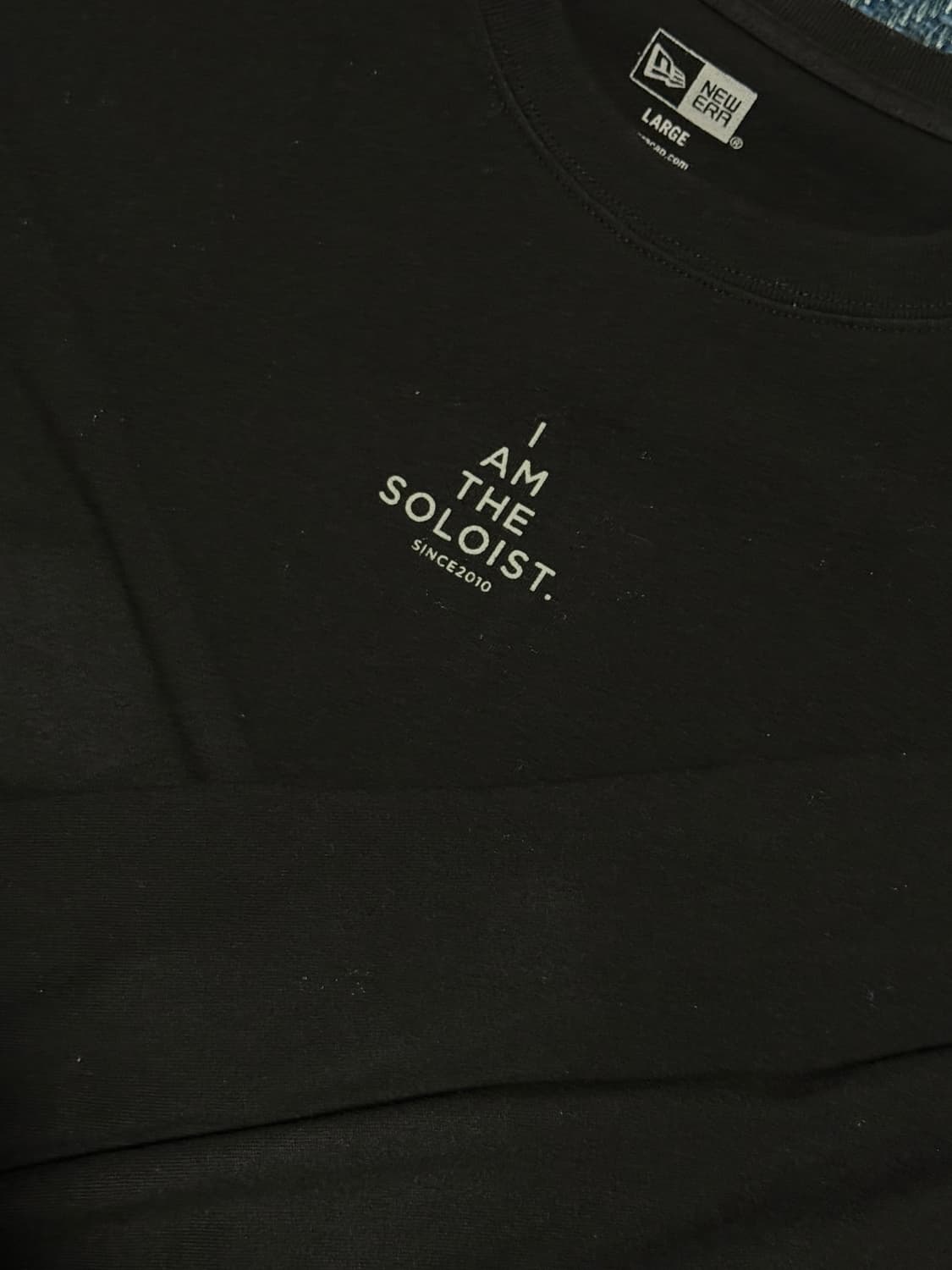 솔로이스트 x 뉴에라 롱슬리브 블랙 상품이미지3