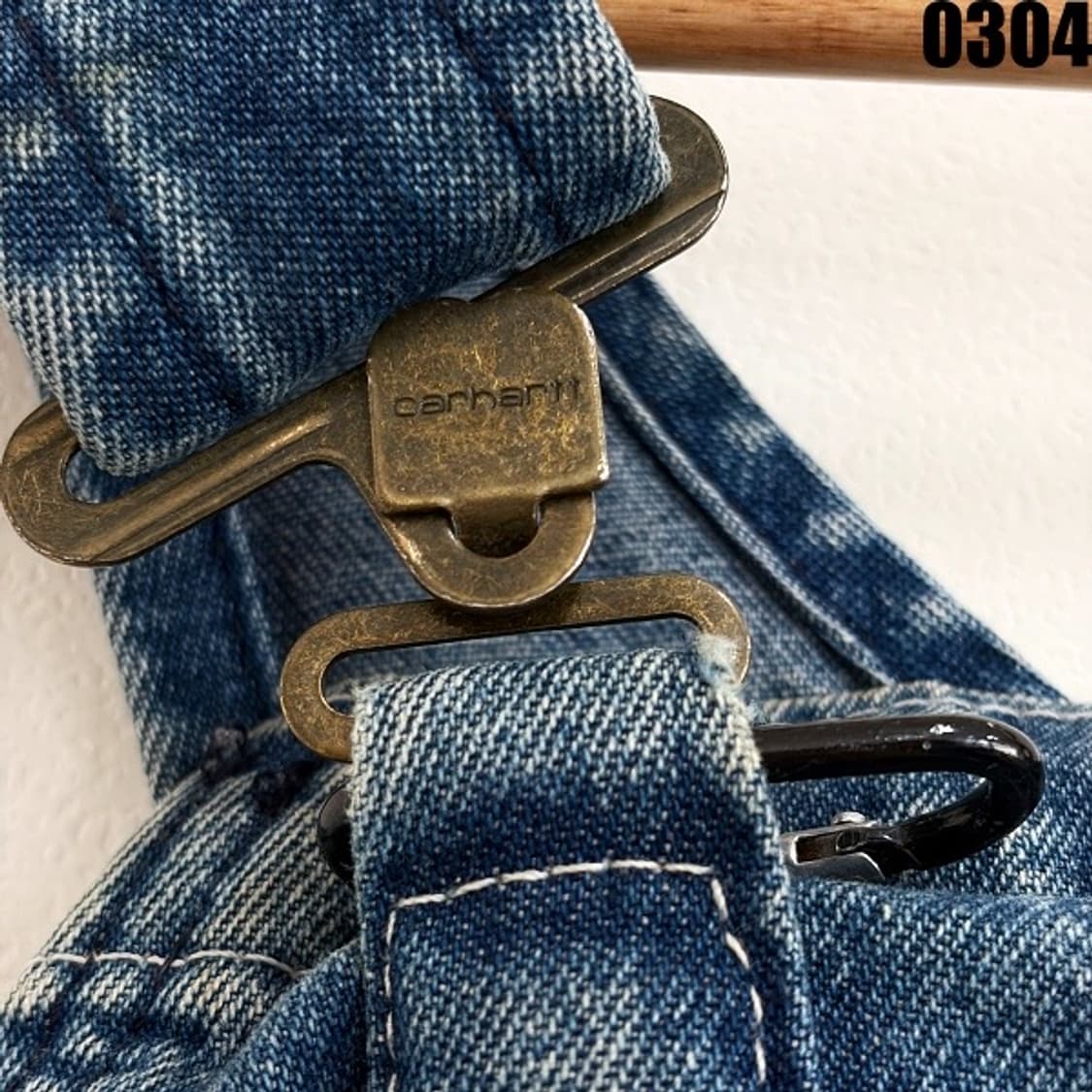 칼하트 데님 오버롤 워크 팬츠 34X30 0304  상품이미지3