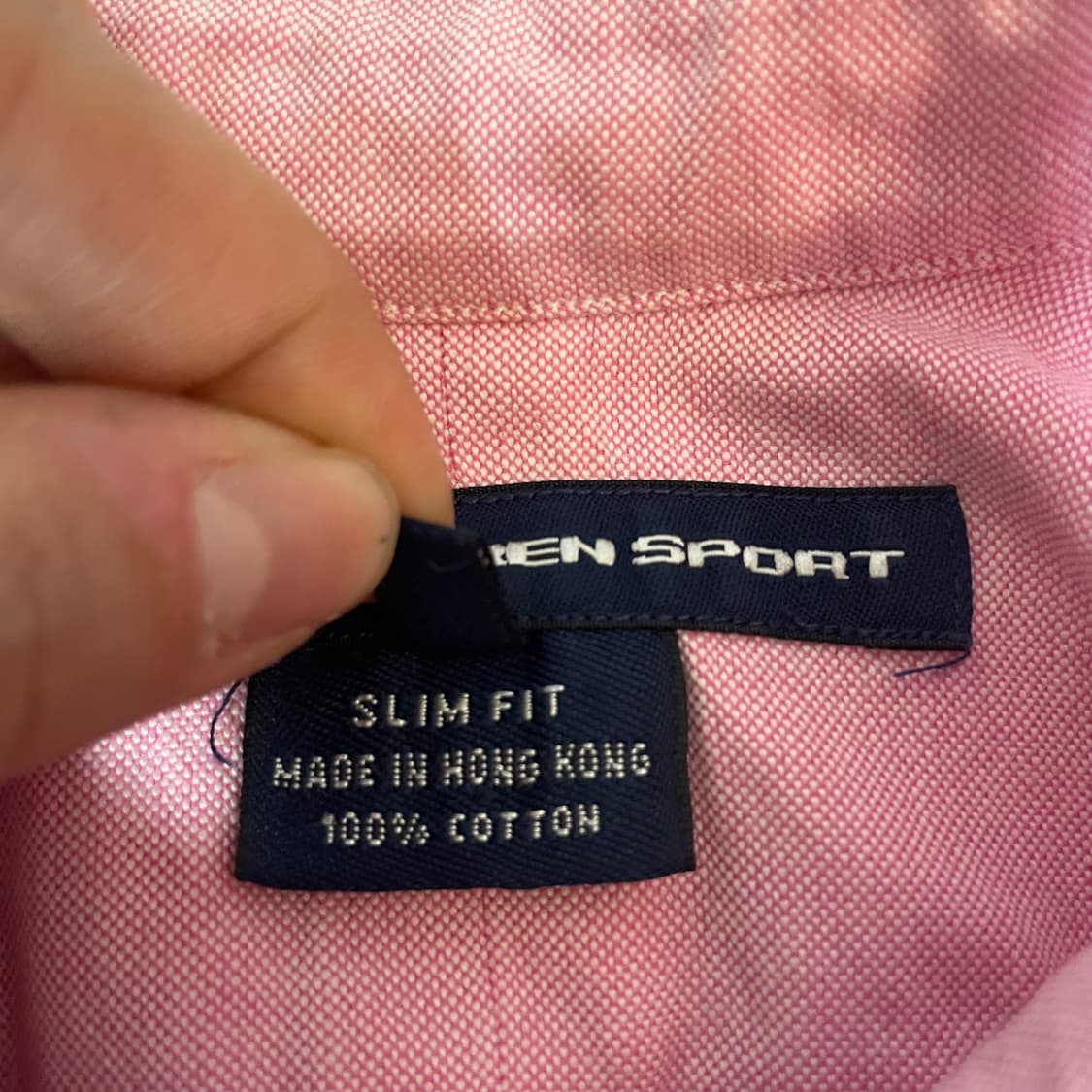 폴로랄프로렌 멀티포니 핑크 옥스퍼드 셔츠 6 상품이미지5