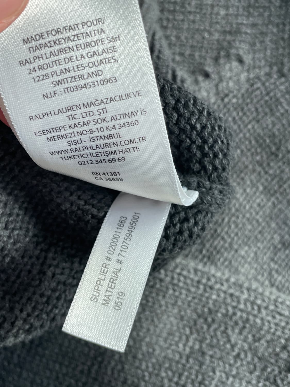 폴로 랄프로렌 베어 니트 L사이즈 상품이미지10