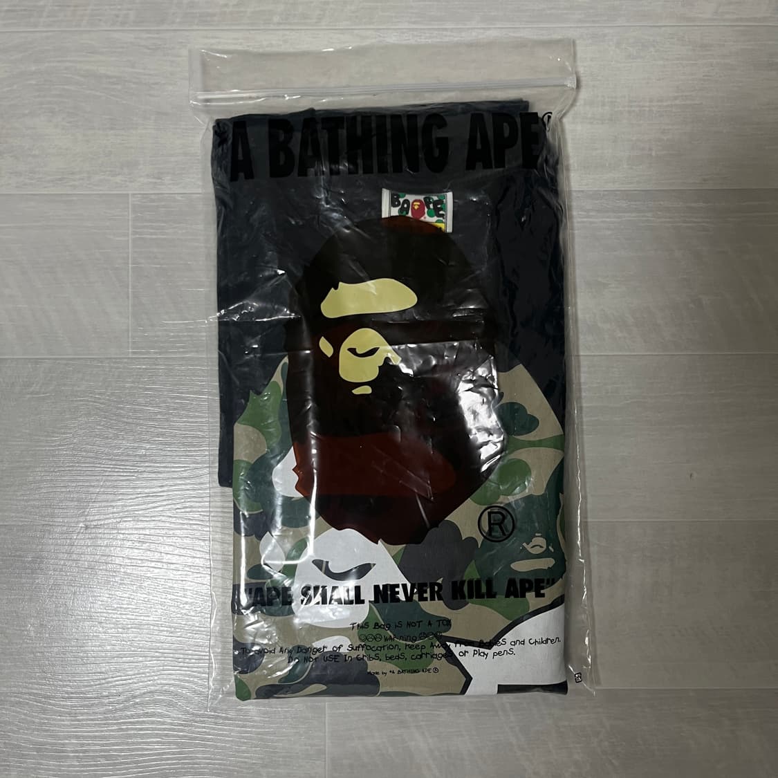 베이프 재팬 빅에이프 헤드시티 티셔츠 블랙 M 상품이미지4