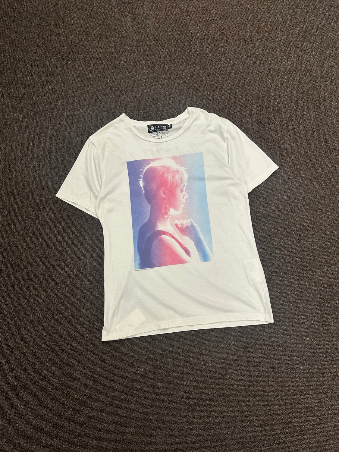 M)히스테릭 글래머x앤디워홀 빈티지 프린팅 락 반팔 상품이미지1