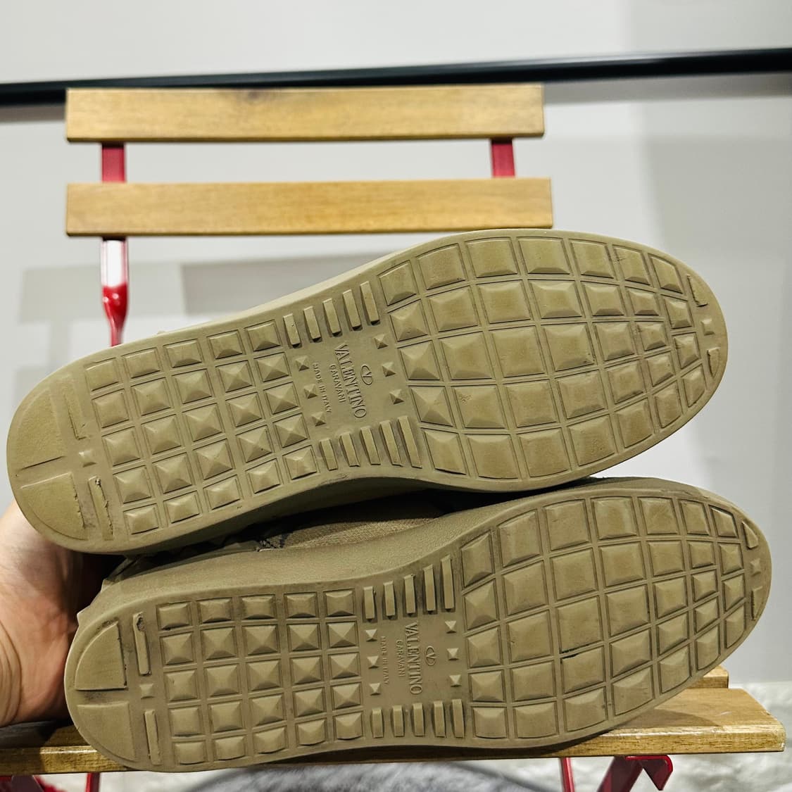 EU39) 발렌티노 운동화 남성 남자 신발 카모플라쥬 스터드 상품이미지6