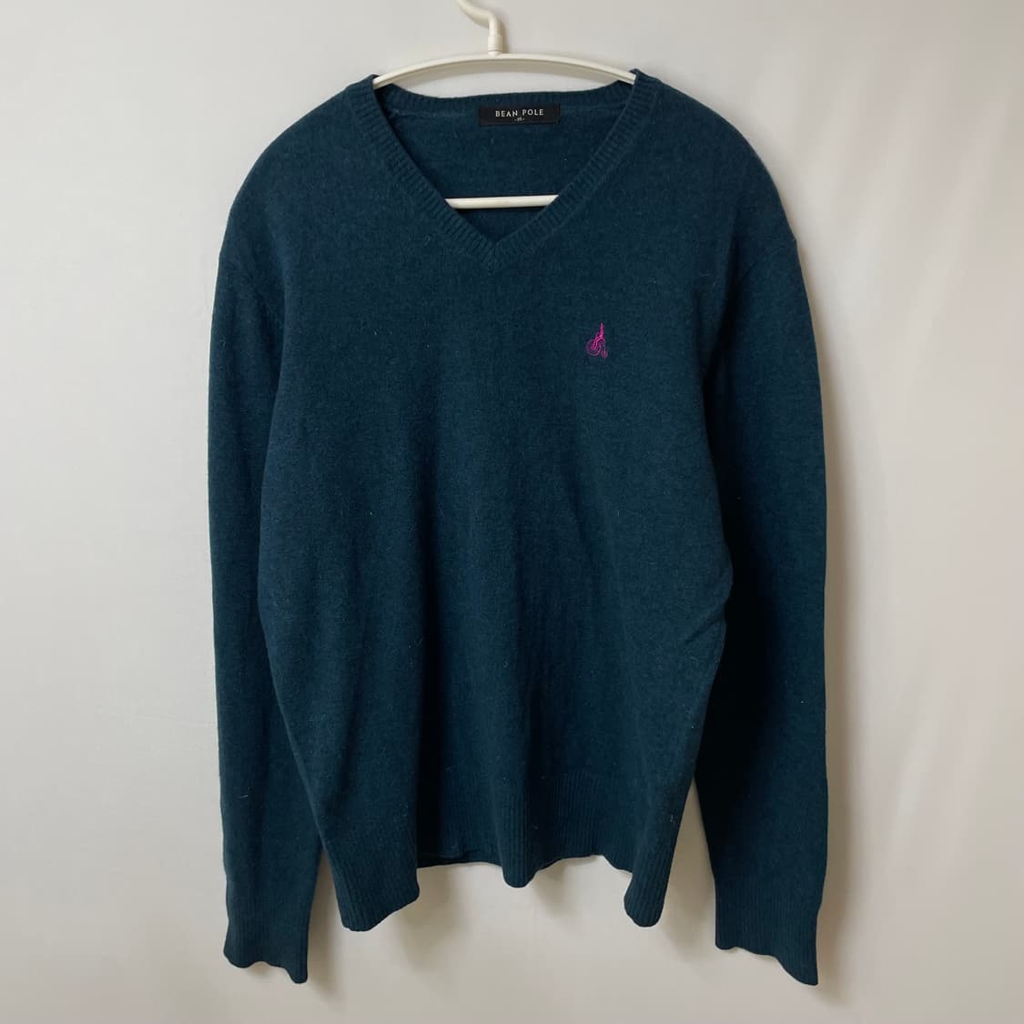 [ M ] 빈폴 여성 모직 브이넥 니트 상품이미지1