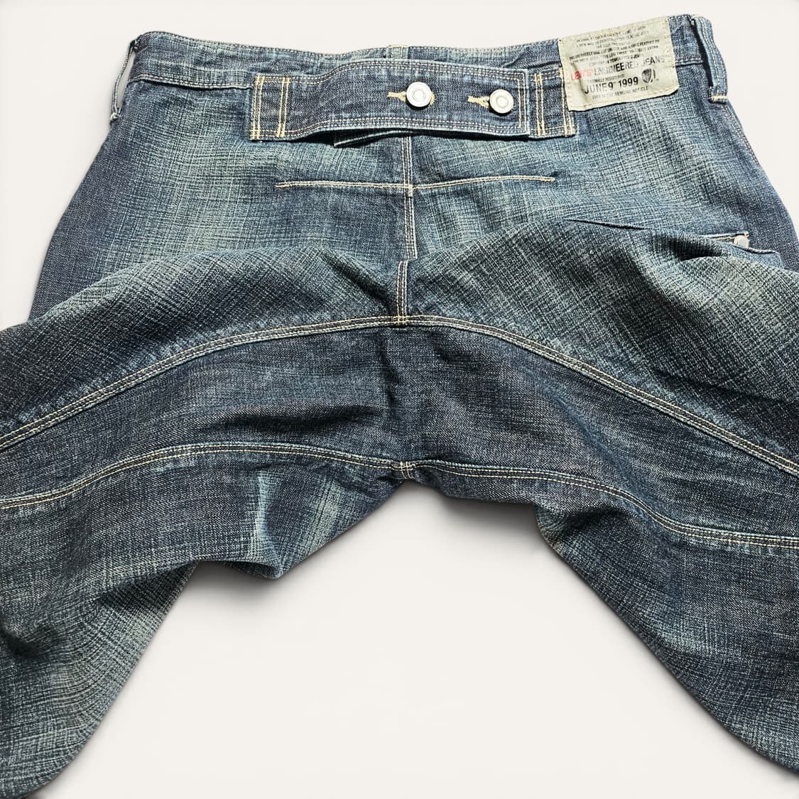 [W32][리바이스]00's 엔지니어드 진®유즈드 워시드 데님 쇼츠# 상품이미지5