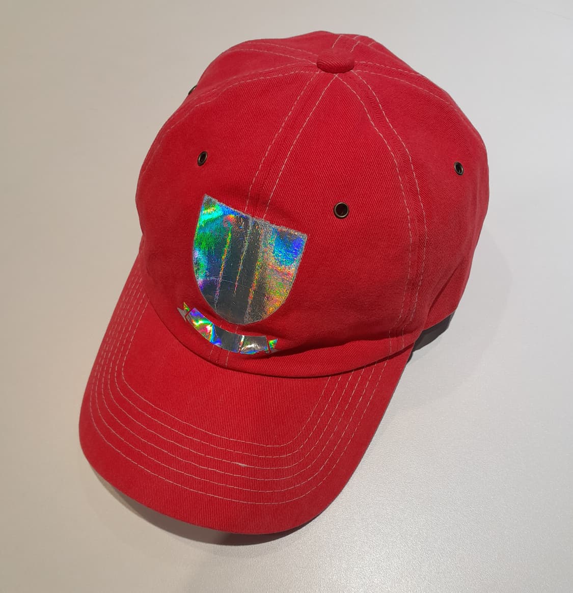 💥예스아이씨 빈티지 워싱 볼캡 (레드)   상품이미지1