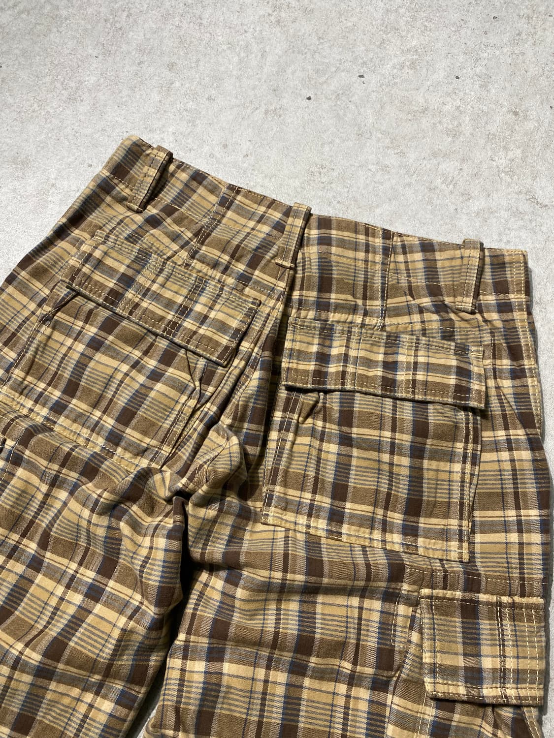 [31] Tommy Hilfiger 타미힐피거 체크 카고 와이드팬츠 상품이미지7