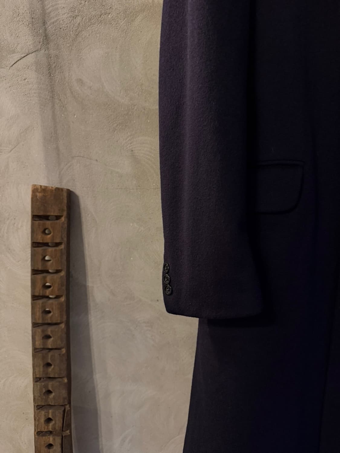 아쿠아스큐텀 울 캐시미어 체스터필드 코트 105 상품이미지6