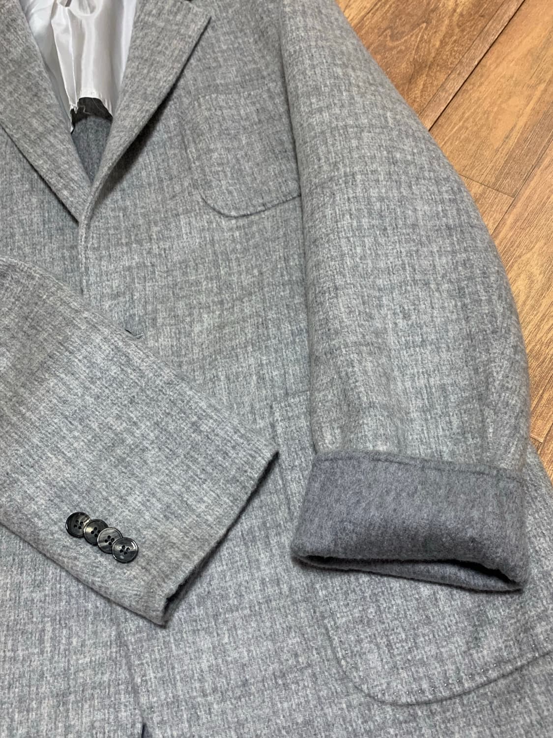 GALAXY 갤럭시 스포츠 코트-싱글재킷(캐시미어)48 사이즈 상품이미지4