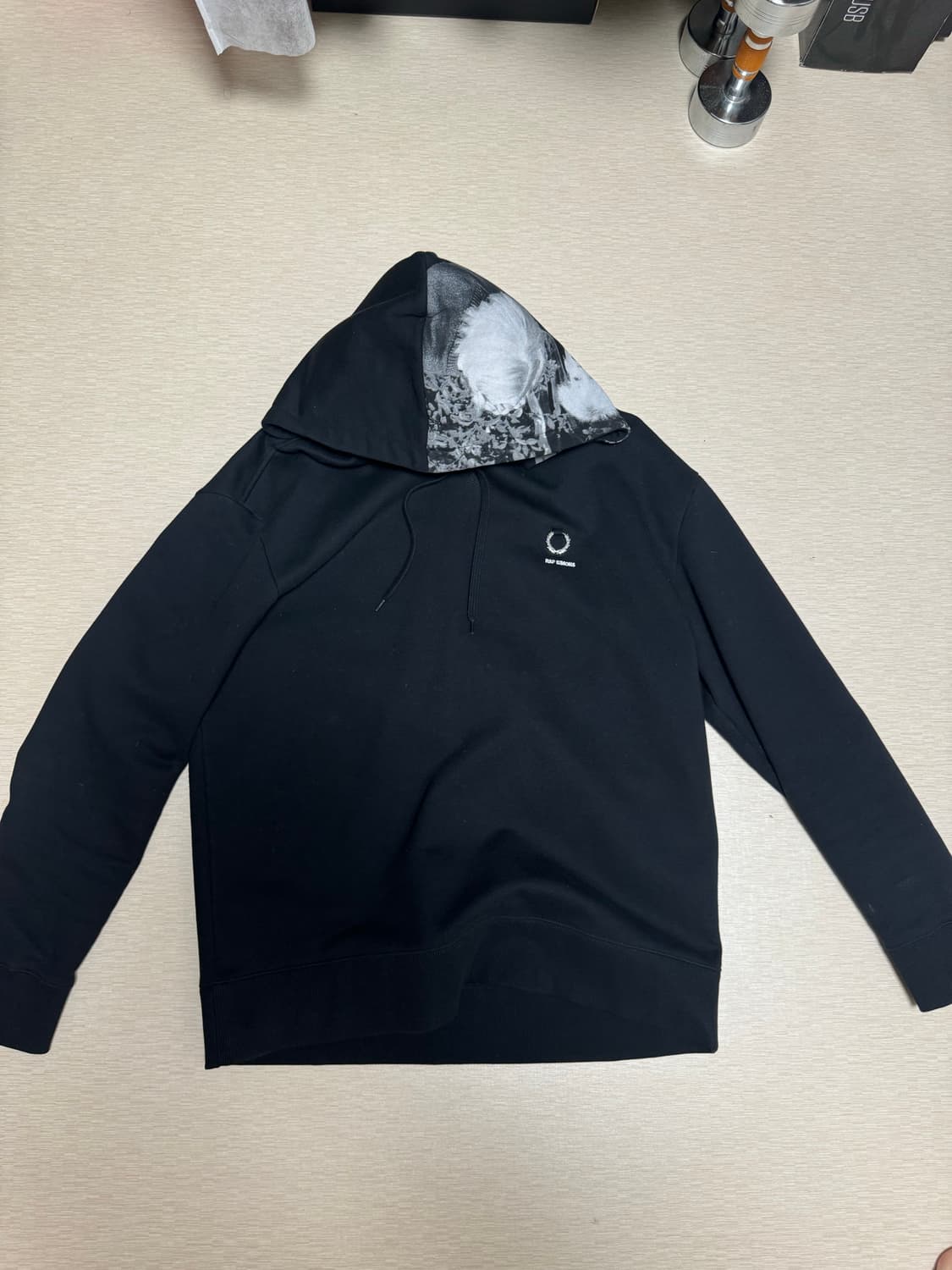 라프시몬스 X 프레디페리 후드티 S 상품이미지1