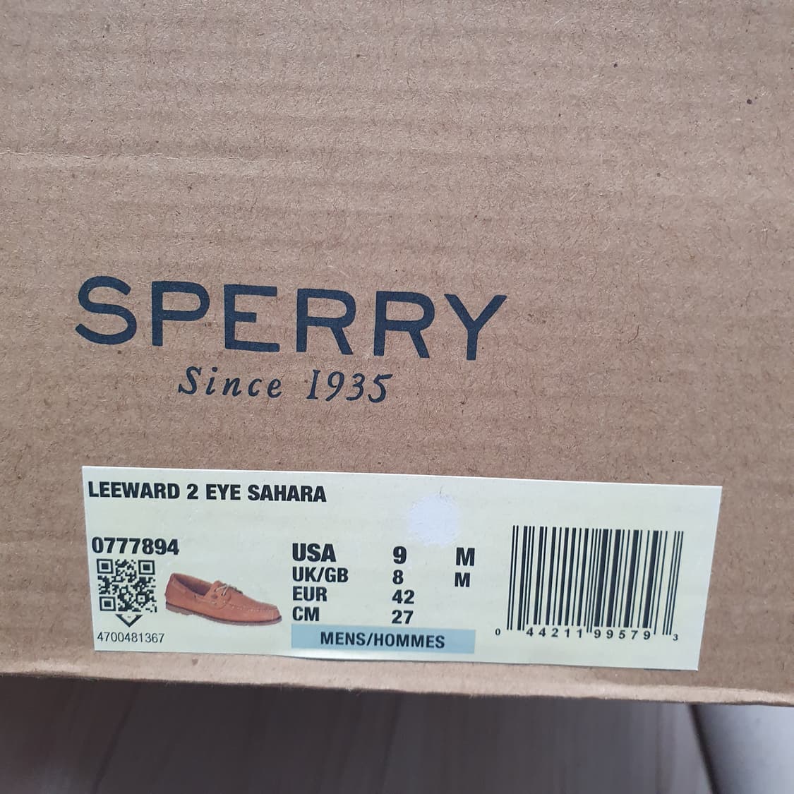 270 스페리 보트 데크슈즈 로퍼 구두 레더 카멜브라운0777894 상품이미지10