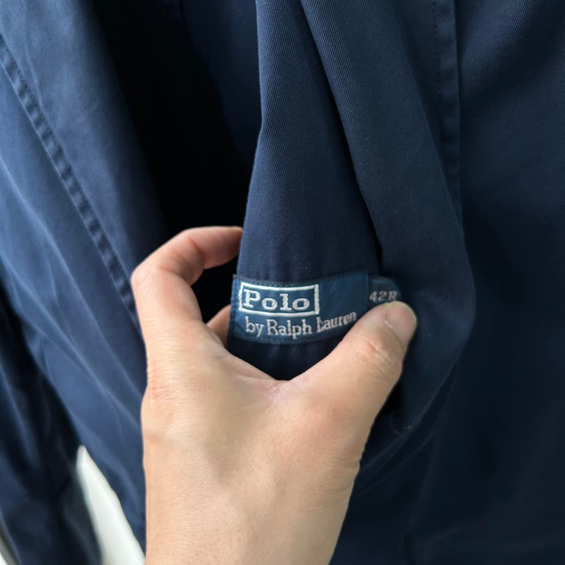 16492 - 폴로 랄프로렌 네이비 빅로고 블레이저 자켓 (42R) 상품이미지3