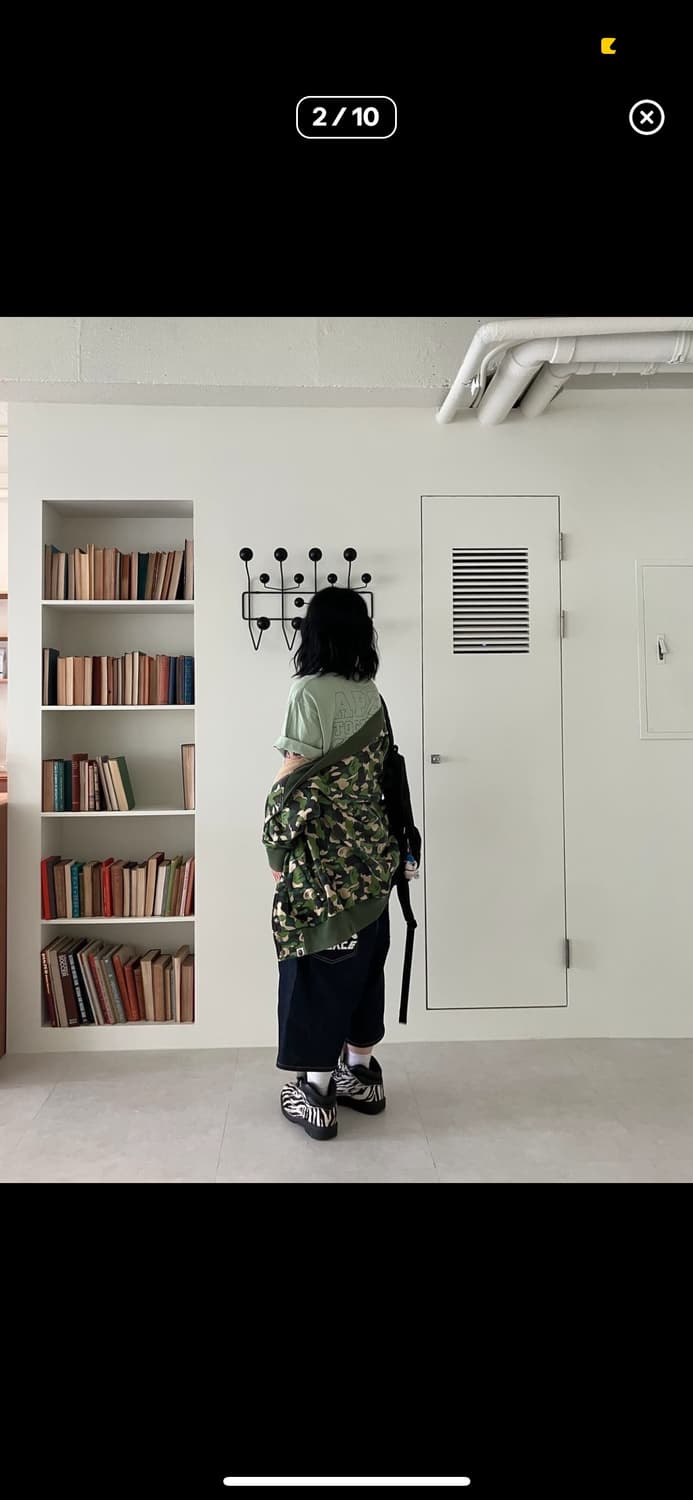 베이프 녹계 바시티  상품이미지4