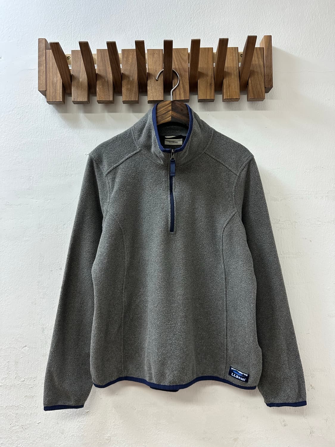 L.L.Bean 엘엘빈 로고 플리스 하프집업 상품이미지1