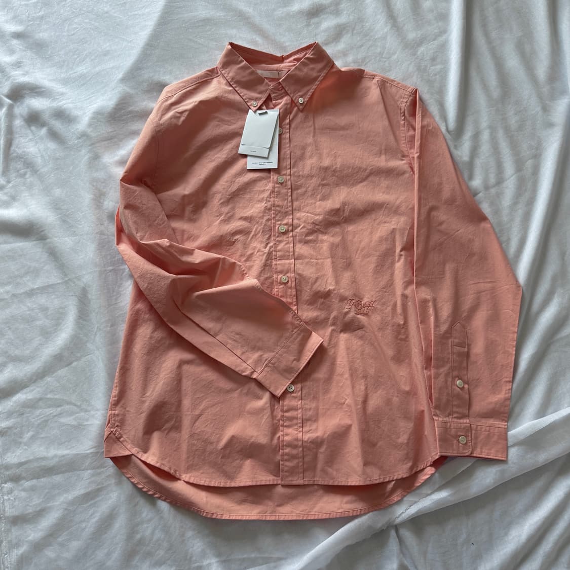  gbh 피치컬러 오버핏 셔츠 상품이미지1