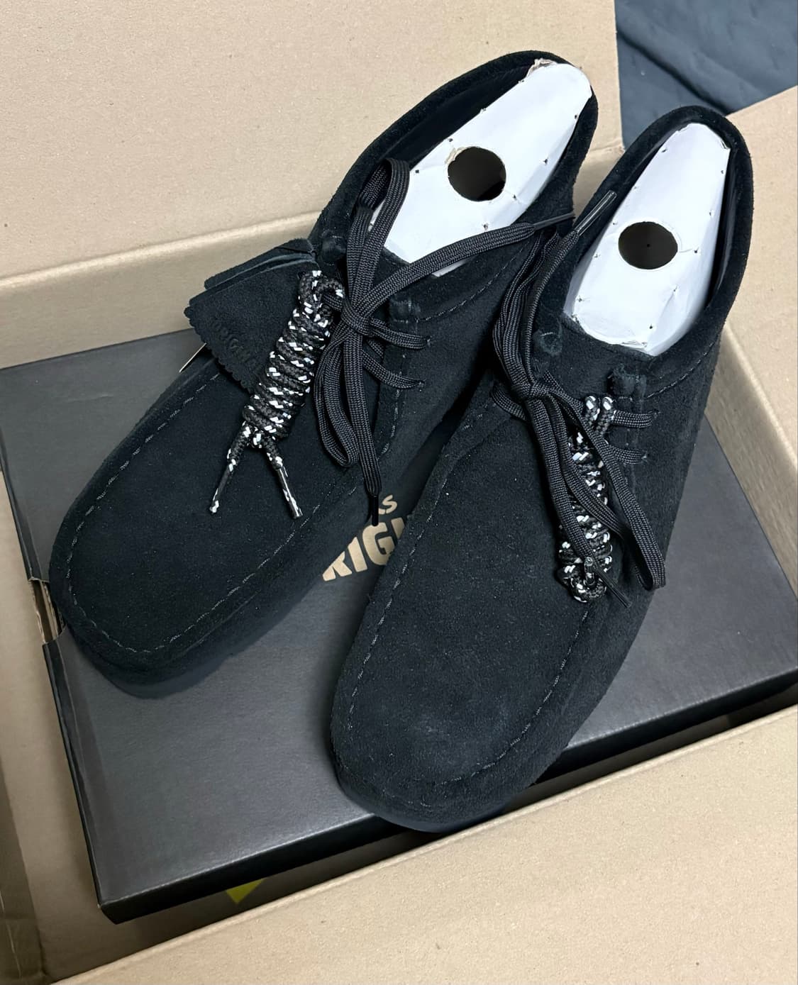새상품 280) 클락스 왈라비 부츠 GTX 고어텍스 블랙 상품이미지1