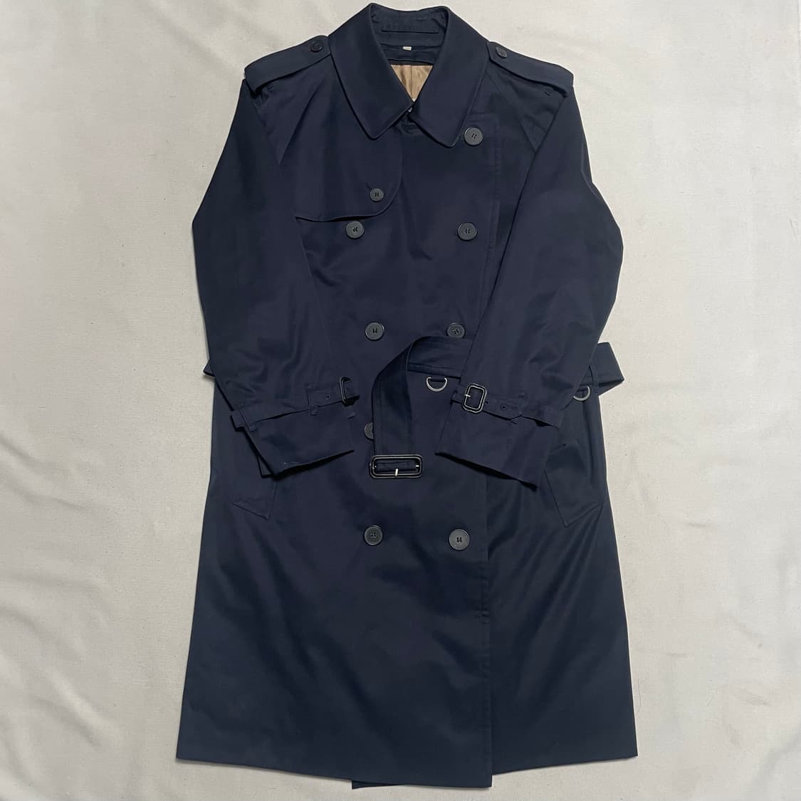 50 버버리 네이비 트렌치 코트 상품이미지2