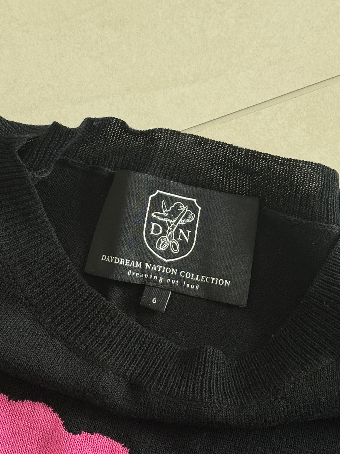 Daydream Nation 밑단프릴 크롭니트 상품이미지3