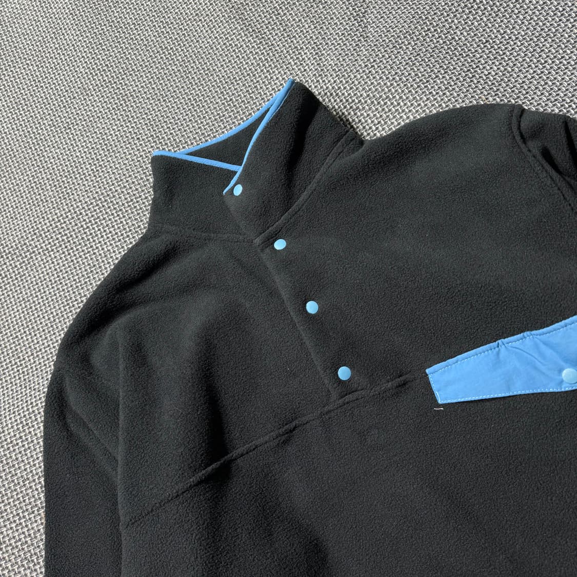 (새상품) 빈티지 아웃도어 플리스 스냅티 상품이미지3