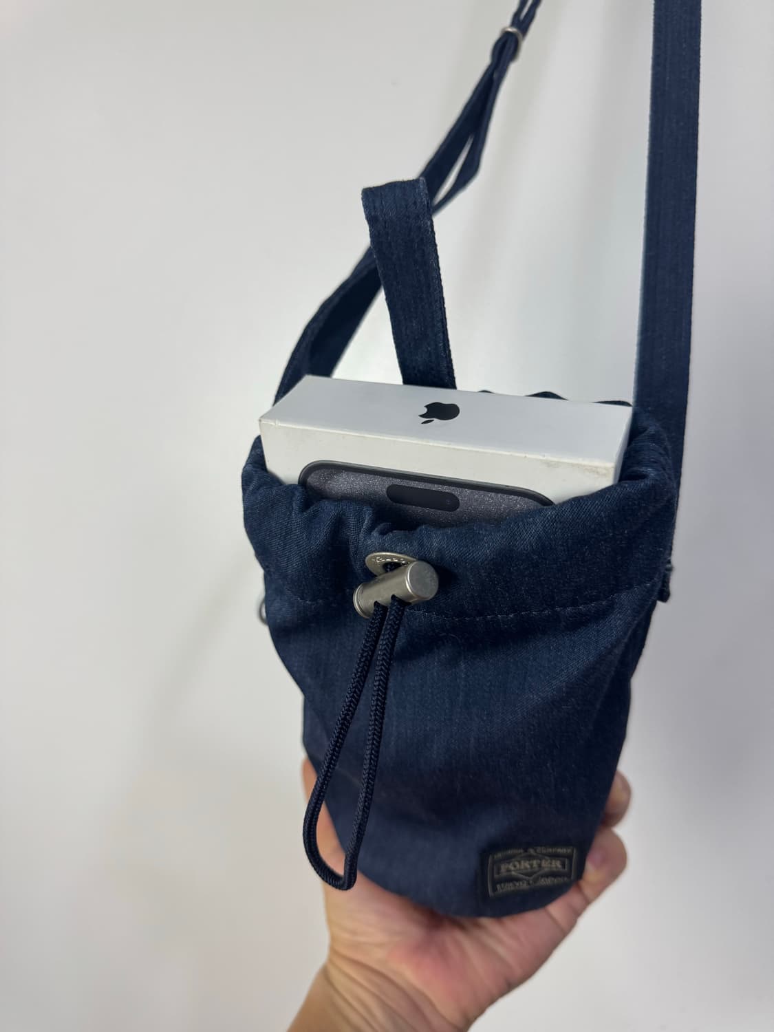 요시다 포터 데님 드로우 스트링백S 복조리 상품이미지7