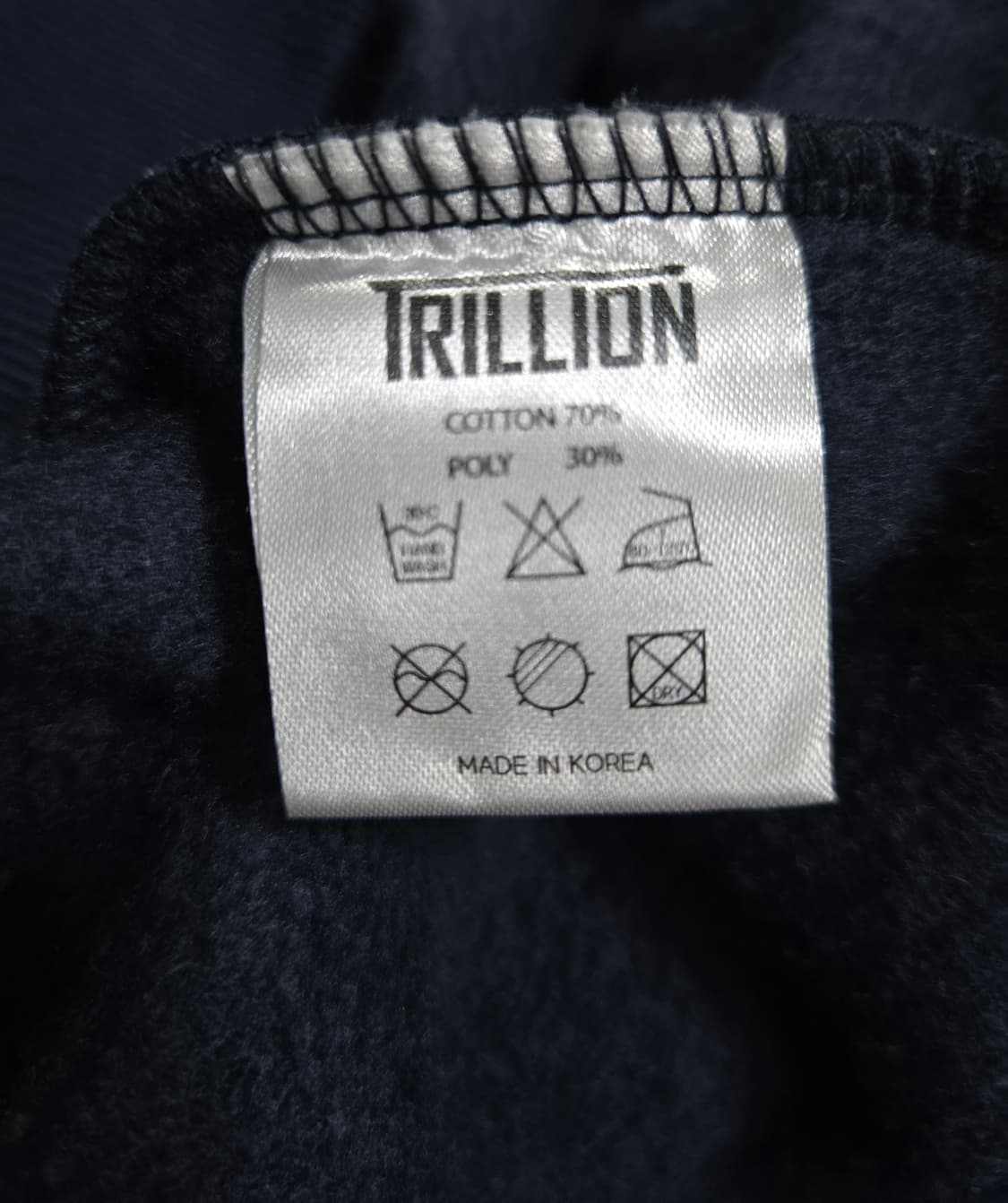 트릴리온 컬러배색 1992 그래픽 기모 후디 후드티 95~100 상품이미지10