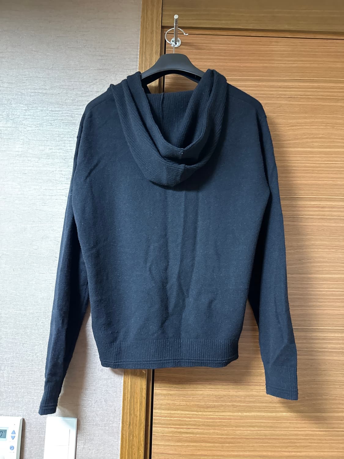 colorcolour 컬러컬러 버튼 후디 블랙 M 상품이미지3