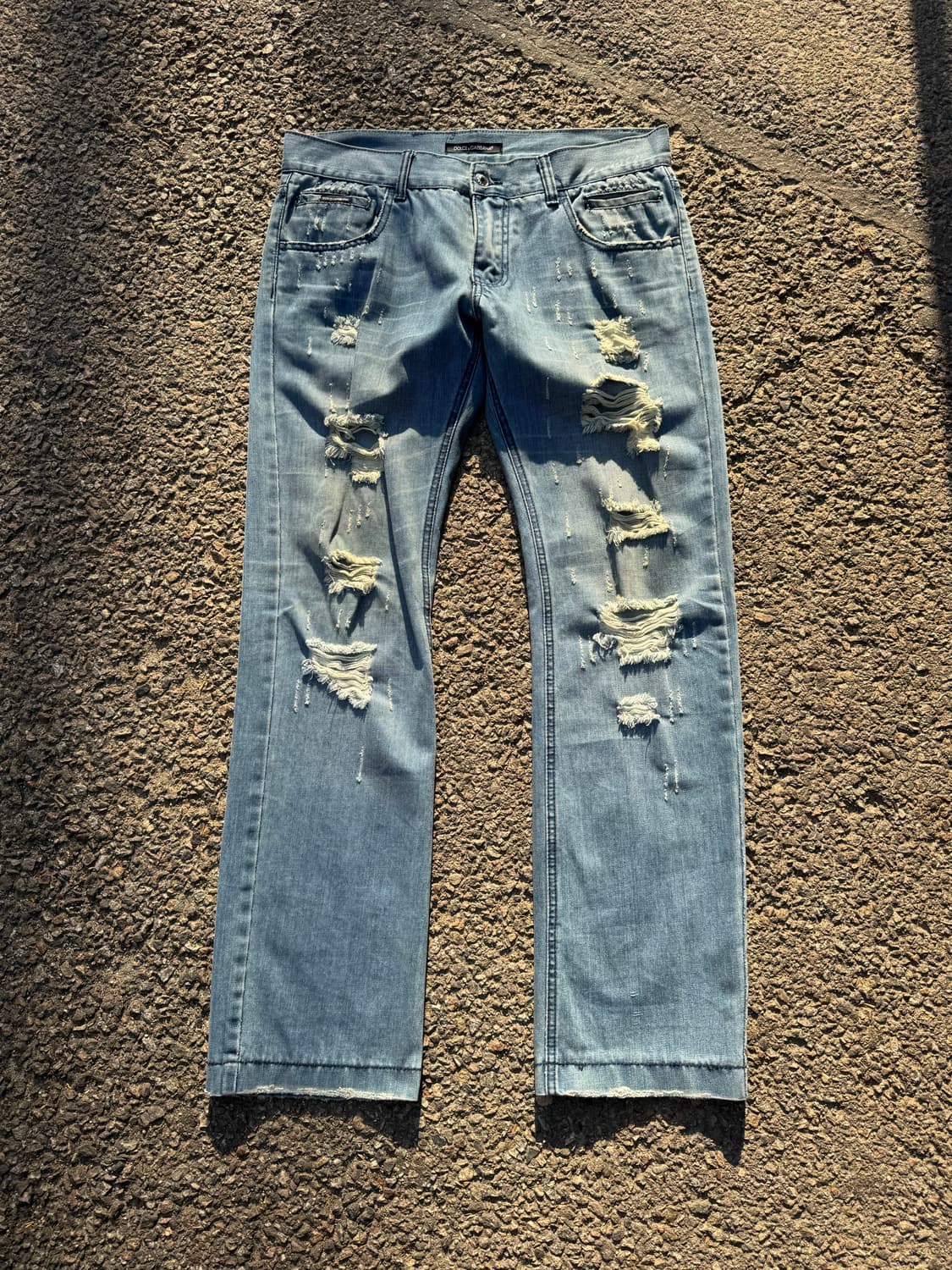 Dolce & Gabbana – Distressed Denim Pants 상품이미지2