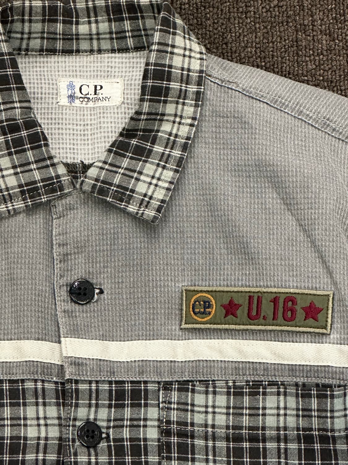 14)C.P Company 빈티지 여성 워크 셔츠 상품이미지2