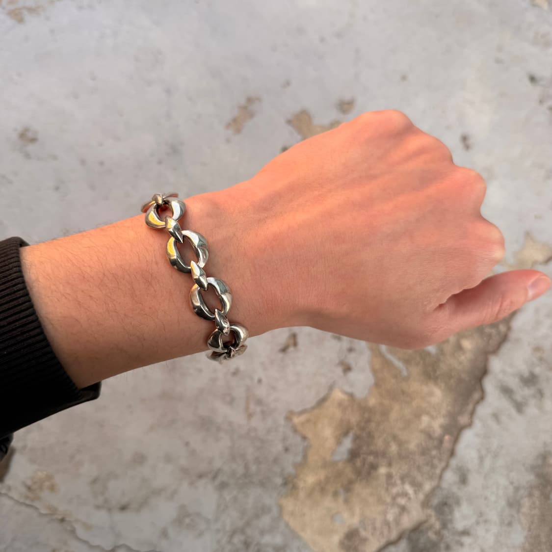 LION HEART 실버 950 브레이슬릿 상품이미지2