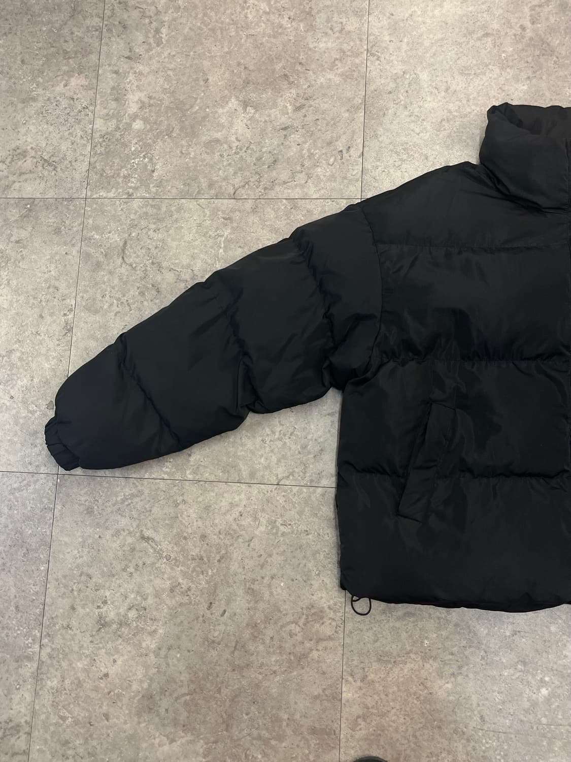 무센트 숏패딩 블랙 L #csz2202 상품이미지5