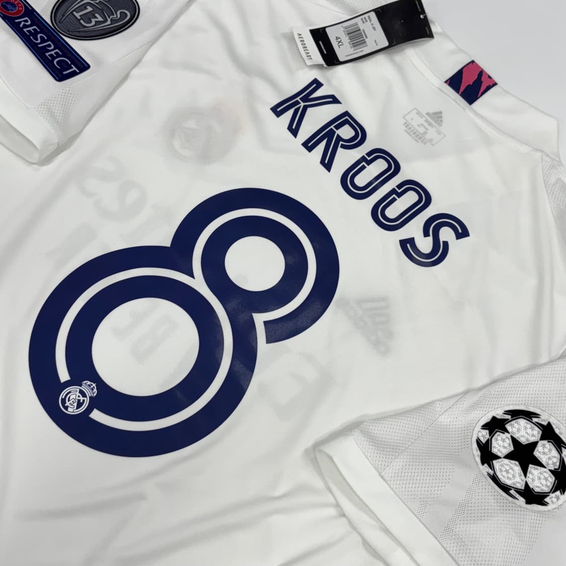 아디다스 20 21 레알 마드리드 셋업 크로스 유니폼 상품이미지5